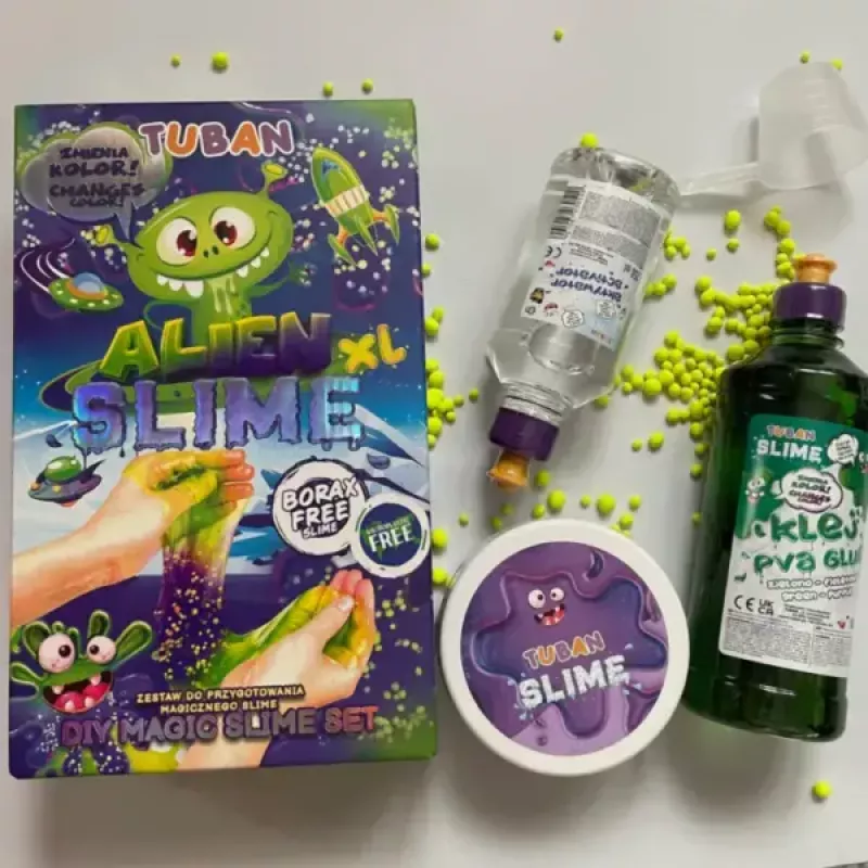 Conjunto de trabalhos manuais para crianças TUBAN DIY SLIME ALIEN XL, multicolorido, a partir dos 6 anos