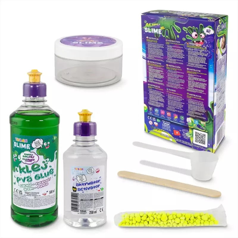 Conjunto de trabalhos manuais para crianças TUBAN DIY SLIME ALIEN XL, multicolorido, a partir dos 6 anos