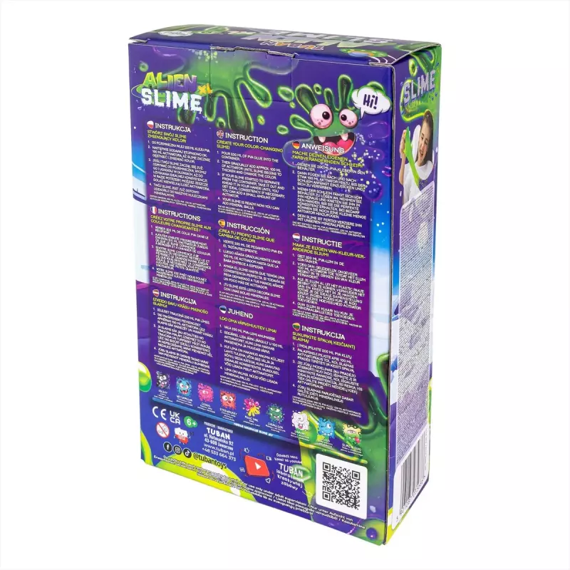 Conjunto de trabalhos manuais para crianças TUBAN DIY SLIME ALIEN XL, multicolorido, a partir dos 6 anos