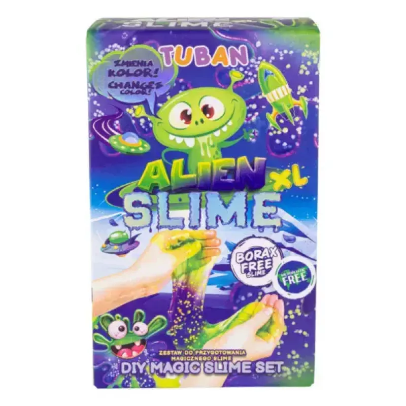 Conjunto de trabalhos manuais para crianças TUBAN DIY SLIME ALIEN XL, multicolorido, a partir dos 6 anos