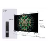Televisor TCL C6K 75C6K 190,5 cm (75 polegadas) 4K Ultra HD Smart TV Wi-Fi metálico