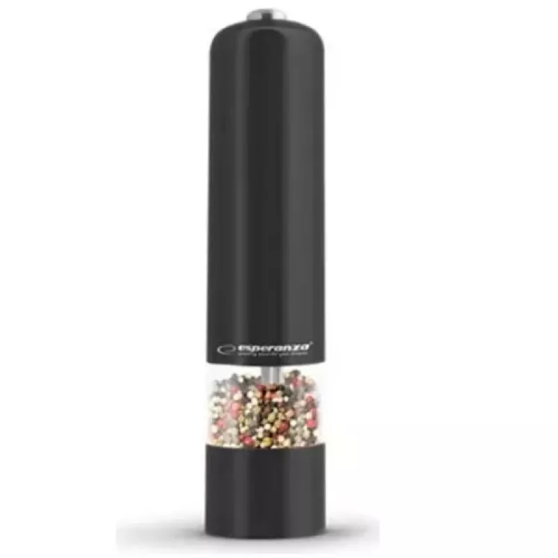 Esperanza Malabar EKP001K moinho de pimenta elétrico, preto