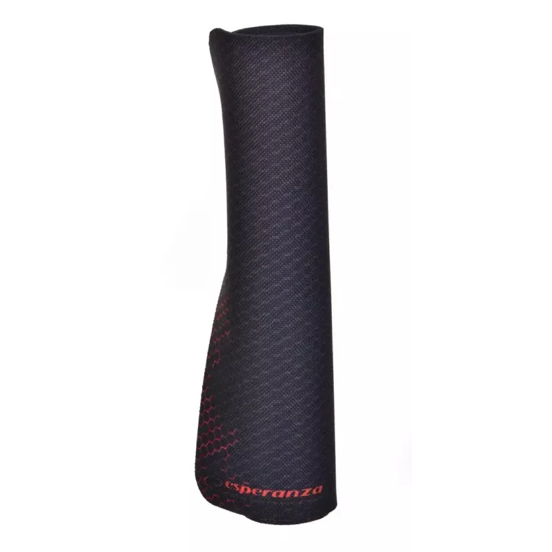 Tapete de rato ESPERANZA EGP101R — gaming em poliéster, tamanho S 250×200×2 mm, base antiderrapante, superfície estampada laranja