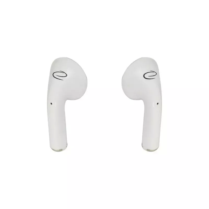 Auscultadores in-ear sem fios ESPERANZA EH237W — Bluetooth 5.3, controlo tátil, bateria 3–4 h, branco