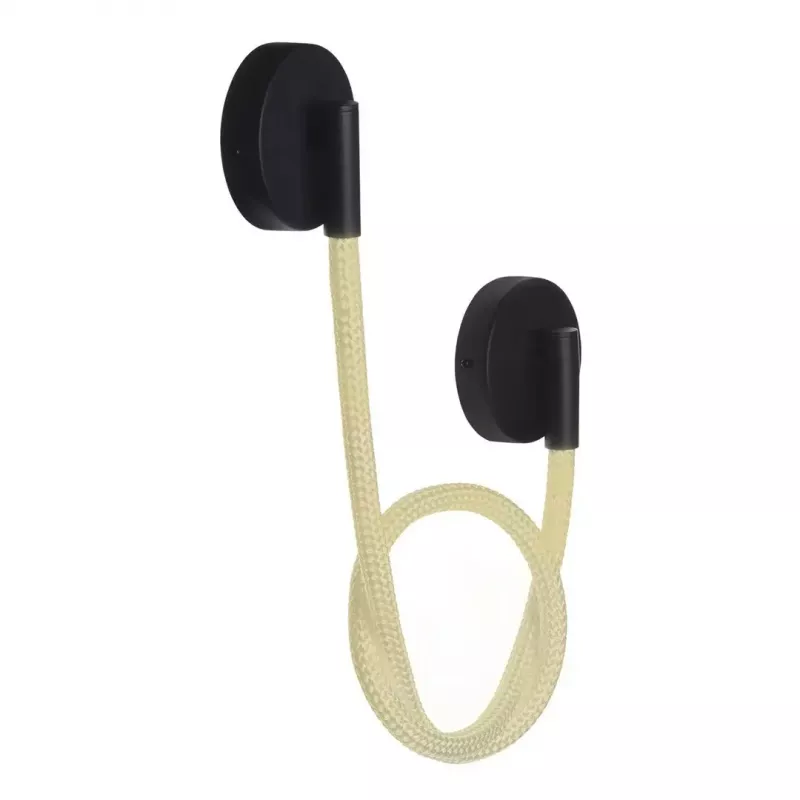 Aplique de parede LED ActiveJet AJE-CAMELIA WW, preto, 16 W, 2300 lm, 2700 K, 1580×120×65 mm