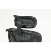 Cadeira de escritório ergonómica ActiveJet YK848 — assento e encosto em malha, preta, encosto 50,5×57 cm, largura do assento 48,5 cm