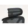 Cadeira de escritório ergonómica ActiveJet YK848 — assento e encosto em malha, preta, encosto 50,5×57 cm, largura do assento 48,5 cm