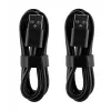Aparelho de massagem por compressão para drenagem linfática das pernas ActiveJet ACM-PLUS-A1 S – alimentado por bateria 25 W, bateria integrada, 330×840×60 mm, preto/laranja