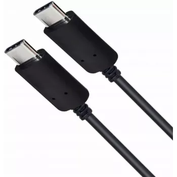Cabo USB-C TB AKTBXKUCC2SI10B, 1 m, revestimento em silicone, preto