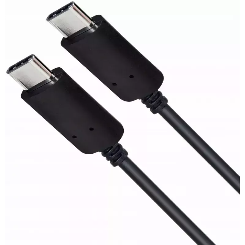 Cabo USB-C TB AKTBXKUCC2SI10B, 1 m, revestimento em silicone, preto