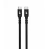 Cabo USB-C TB AKTBXKUCC2SI10B, 1 m, revestimento em silicone, preto