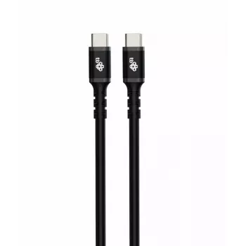 Cabo USB-C TB AKTBXKUCC2SI10B, 1 m, revestimento em silicone, preto