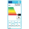 Exaustor de parede AKPO WK-4 MIRT ECO — 450 m³/h, preto, LED, extração/recirculação