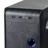 Caixa de PC Midi-Tower Akyga AK939BL, ATX / Micro-ATX / Mini-ITX, 2x USB 2.0, sem fonte de alimentação, preto