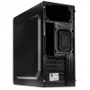 Caixa de PC Midi-Tower Akyga AK939BL, ATX / Micro-ATX / Mini-ITX, 2x USB 2.0, sem fonte de alimentação, preto
