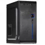 Caixa de PC Midi-Tower Akyga AK939BL, ATX / Micro-ATX / Mini-ITX, 2x USB 2.0, sem fonte de alimentação, preto