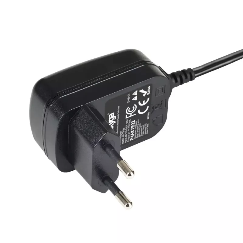 Fonte de alimentação universal Akyga AK-TB-22, 5 V, 2 A, 10 W, 5,5 x 2,1 mm, 1,5 m