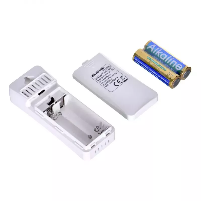 Estação meteorológica BLAUPUNKT WS10WH – monitor sem fios de temperatura e humidade interior/exterior
