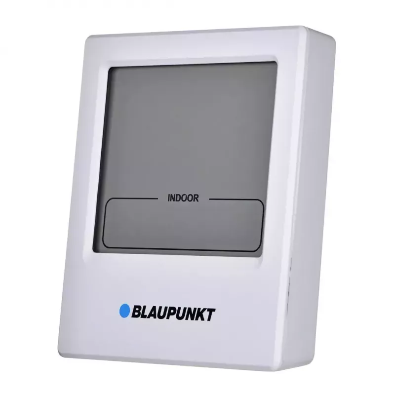 Estação meteorológica BLAUPUNKT WS10WH – monitor sem fios de temperatura e humidade interior/exterior