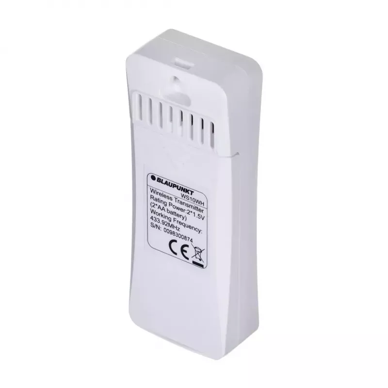 Estação meteorológica BLAUPUNKT WS50WH com app, monitorização sem fios de temperatura interior/exterior