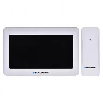Estação meteorológica BLAUPUNKT WS50WH com app, monitorização sem fios de temperatura interior/exterior