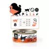 Comida húmida para gatos 3coty peru com pato 80 g saco — comida húmida completa sem cereais para gatos adultos