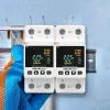 Contador de consumo de energia monofásico QOLTEC 50981 DIN35 230V 50Hz