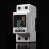 Contador de consumo de energia monofásico QOLTEC 50981 DIN35 230V 50Hz