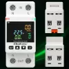 Contador de consumo de energia monofásico QOLTEC 50981 DIN35 230V 50Hz