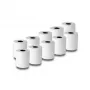 Rolos térmicos para caixa QOLTEC 57 x 30 mm 55 g/m² sem BPA, núcleo 17 mm, 10 unid.
