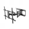 Suporte de parede para TV Cabletech LEC-UCH0205 para ecrãs de 37–70 polegadas, VESA 600x400, carga máx. 60 kg, preto