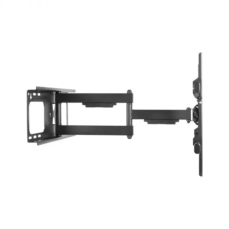Suporte de parede para TV Cabletech LEC-UCH0205 para ecrãs de 37–70 polegadas, VESA 600x400, carga máx. 60 kg, preto