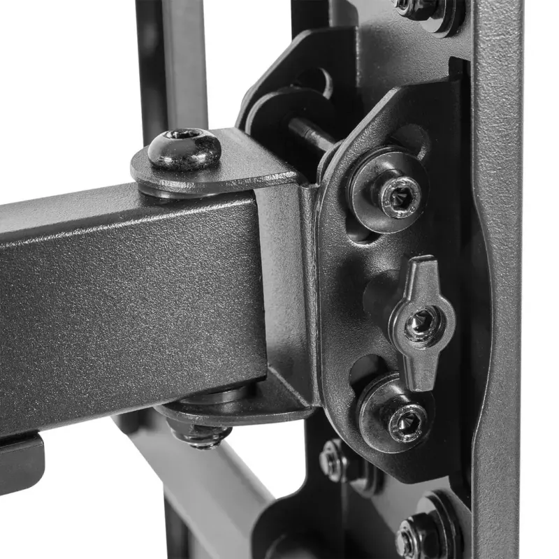 Suporte de parede para TV Cabletech LEC-UCH0205 para ecrãs de 37–70 polegadas, VESA 600x400, carga máx. 60 kg, preto