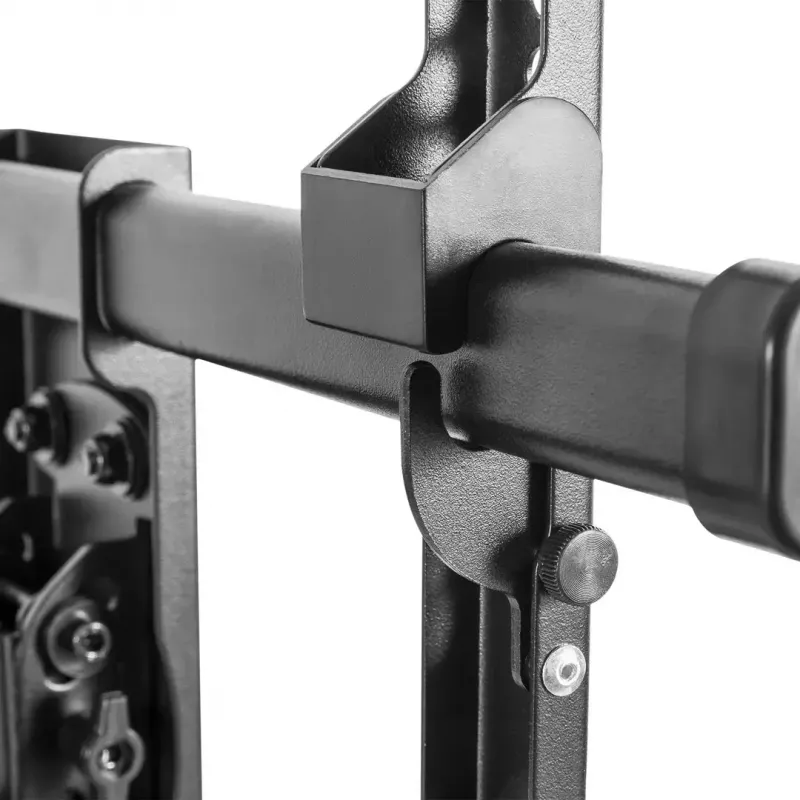 Suporte de parede para TV Cabletech LEC-UCH0205 para ecrãs de 37–70 polegadas, VESA 600x400, carga máx. 60 kg, preto