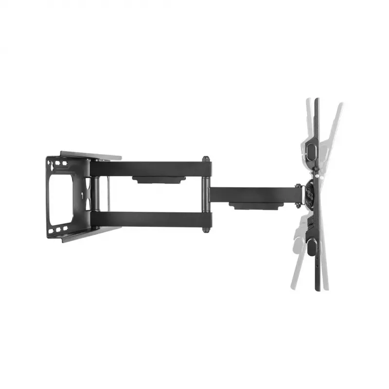 Suporte de parede para TV Cabletech LEC-UCH0205 para ecrãs de 37–70 polegadas, VESA 600x400, carga máx. 60 kg, preto
