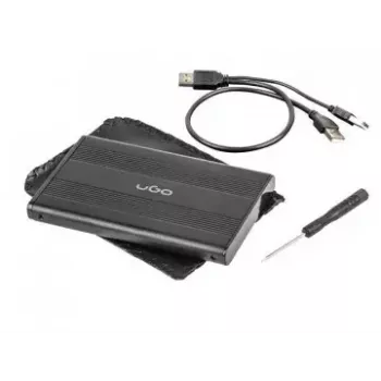 Caixa para HDD/SSD uGo Marapi S120 preto 2,5 polegadas