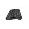 Conjunto de teclado e rato sem fios NATEC Stingray NZB-1440 — RF Wireless, tamanho completo 108 teclas QWERTY, inglês dos EUA, preto