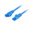 Cabo de rede LANBERG Cat6a RJ-45 para RJ-45 S/FTP LSZH, 1 m, azul