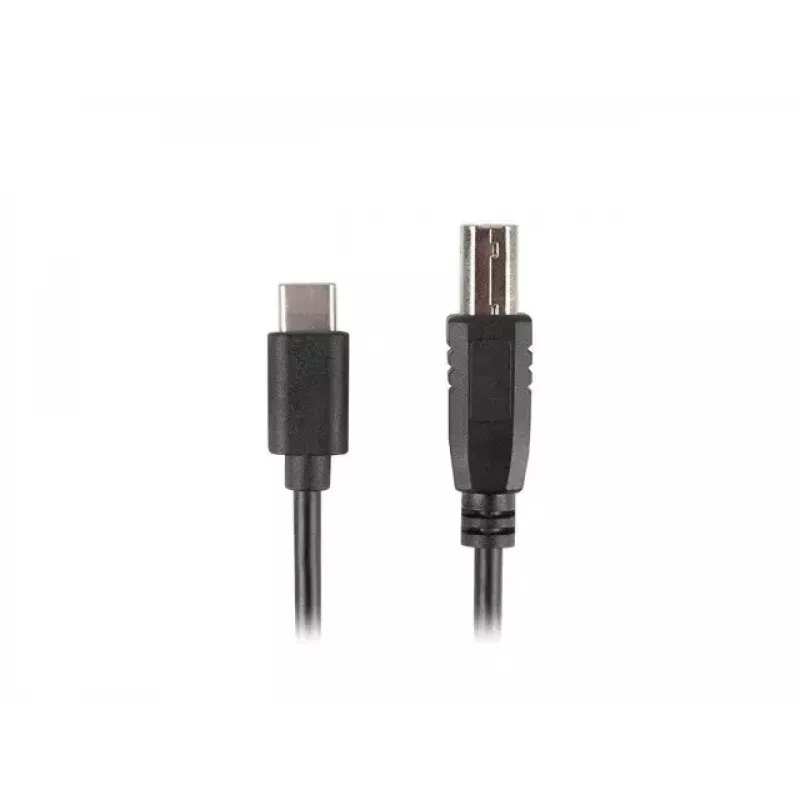 Cabo USB 2.0 LANBERG CA-USBA-13CC-0030-BK — USB B para USB C, 3 m, preto