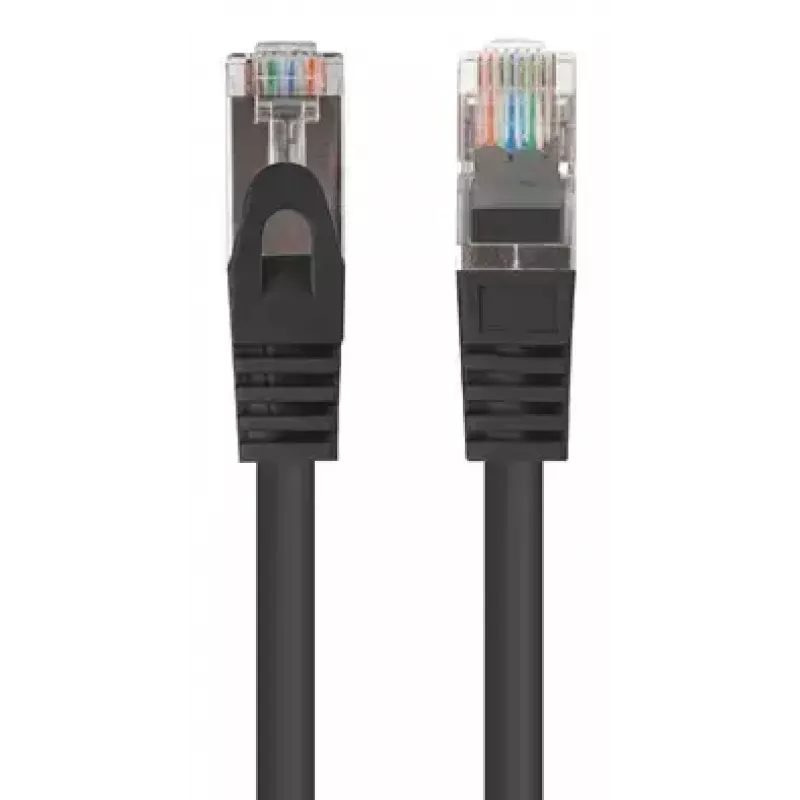 Lanberg PCF6-20CC-0025-BK Cabo patch Cat.6 FTP, 0,25 m, Preto, pack de 10