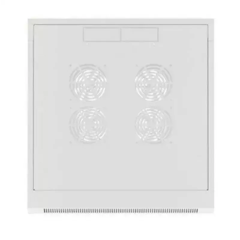 Armário de rede de 19 polegadas 4U para montagem na parede LANBERG WAFA-5604-10S, 600 mm de profundidade, cinzento, porta de vidro (dobrável)