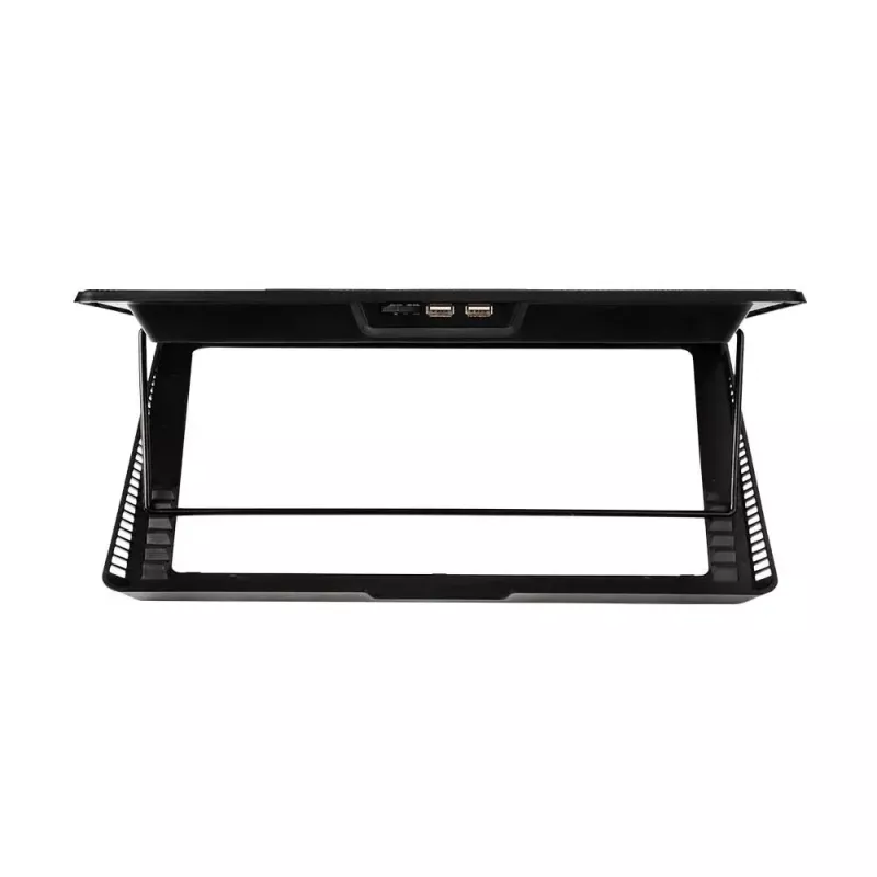 Base de arrefecimento para portátil SAVIO COS-01 com 6 ventoinhas iluminadas 2000 rpm, USB 2.0, para ecrãs até 17,3 polegadas
