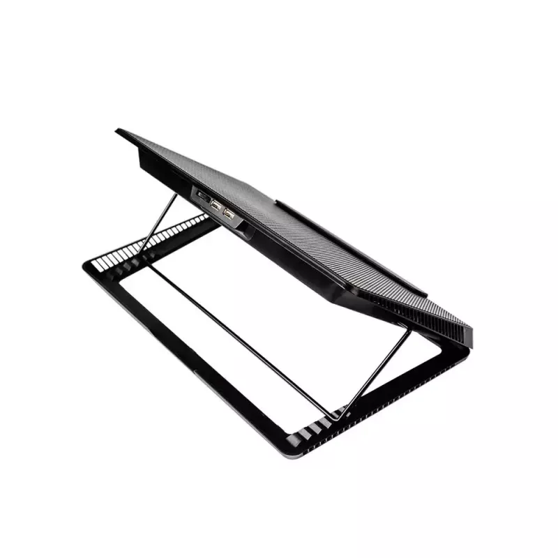 Base de arrefecimento para portátil SAVIO COS-01 com 6 ventoinhas iluminadas 2000 rpm, USB 2.0, para ecrãs até 17,3 polegadas