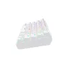 Teclado gaming Savio WHITEOUT X2 RED USB QWERTY mecânico 61 teclas
