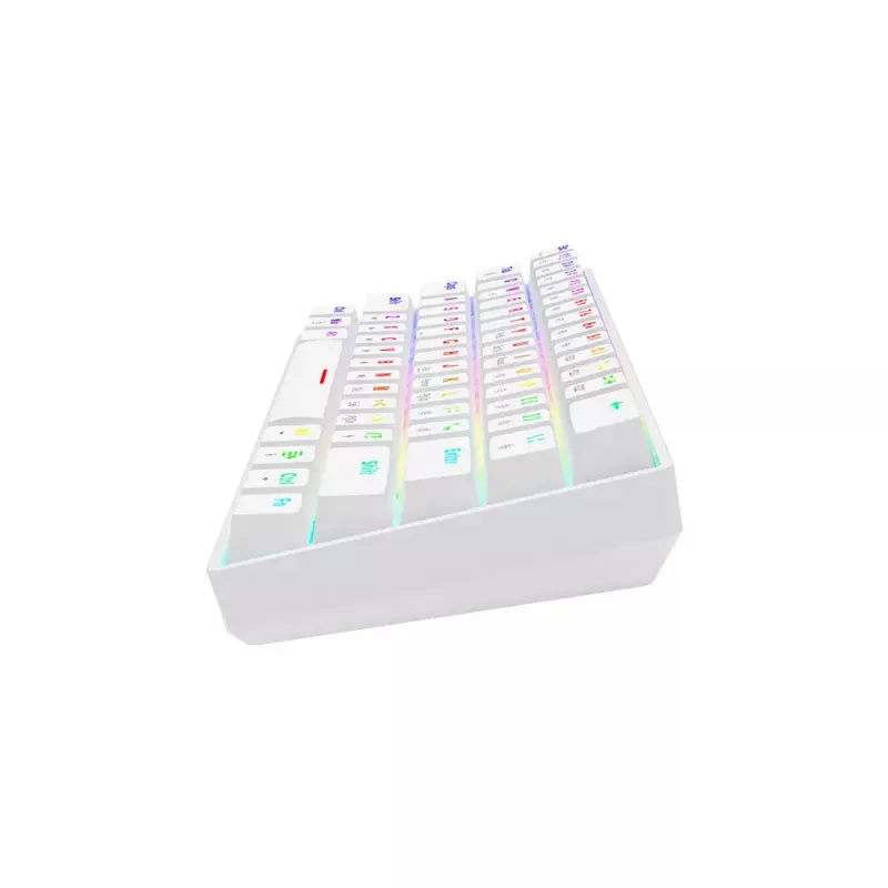 Teclado gaming Savio WHITEOUT X2 RED USB QWERTY mecânico 61 teclas