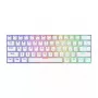Teclado gaming Savio WHITEOUT X2 RED USB QWERTY mecânico 61 teclas