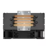 Arrefecedor de CPU a ar SAVIO Vortex X2 preto – ventoinha de 120 mm, altura 157 mm, PWM, compatível com LGA 2066