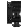 Arrefecedor de CPU a ar SAVIO Vortex X2 preto – ventoinha de 120 mm, altura 157 mm, PWM, compatível com LGA 2066