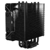 Arrefecedor de CPU a ar SAVIO Vortex X2 preto – ventoinha de 120 mm, altura 157 mm, PWM, compatível com LGA 2066