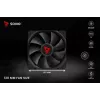 Arrefecedor de CPU a ar SAVIO Vortex X2 preto – ventoinha de 120 mm, altura 157 mm, PWM, compatível com LGA 2066